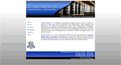 Desktop Screenshot of conklinbenham.com